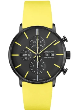 Hot Junghans Form A Chronoscope, Datum Englisch
