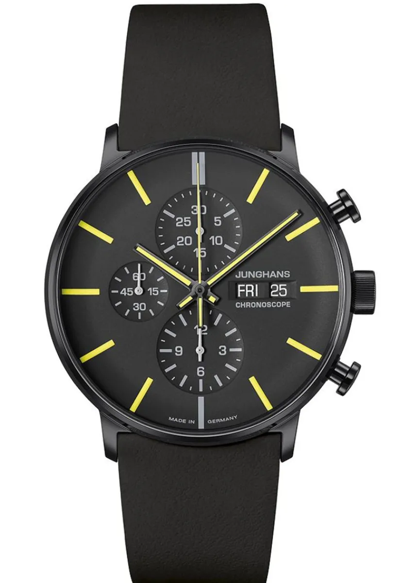 Flash Sale Junghans Form A Chronoscope, Datum Englisch