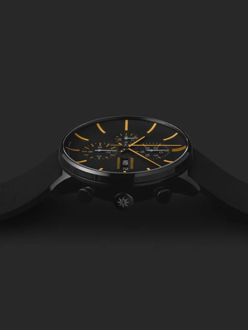 Best Junghans Form A Chronoscope, Datum Englisch