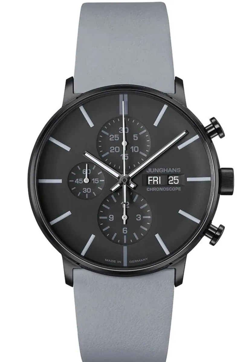 New Junghans Form A Chronoscope, Datum Englisch
