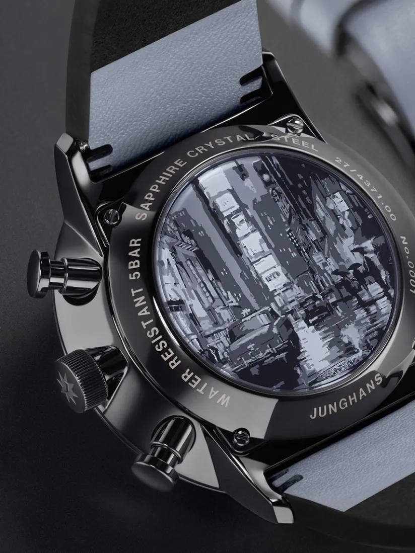 New Junghans Form A Chronoscope, Datum Englisch