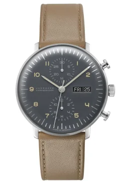 Best Junghans Max Bill Chronoscope, Datum Englisch
