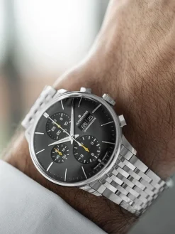 Hot Junghans Meister Chronoscope, Datum Englisch