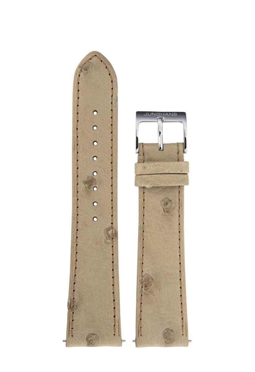Shop Junghans Ostrich Strap Xs Light Brown