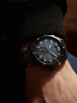 Store Junghans Pilot Automatic Navy Blue