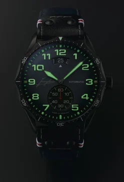 Store Junghans Pilot Automatic Navy Blue