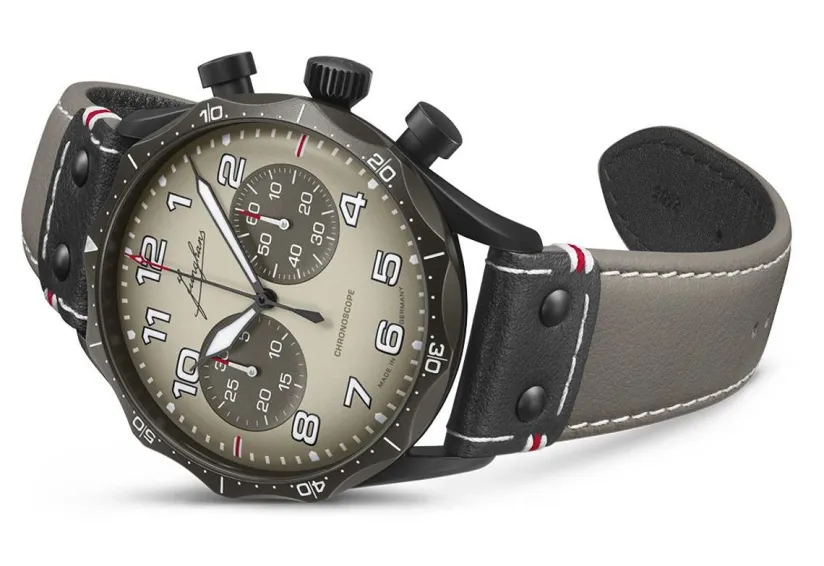 Store Junghans Pilot Chronoscope Desert