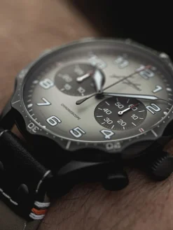 Discount Junghans Pilot Chronoscope Desert